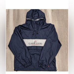 NWOT Cuffy's Of Cape Cod 1/4 Zip Nylon Pullover Cotton Lined Sz XL